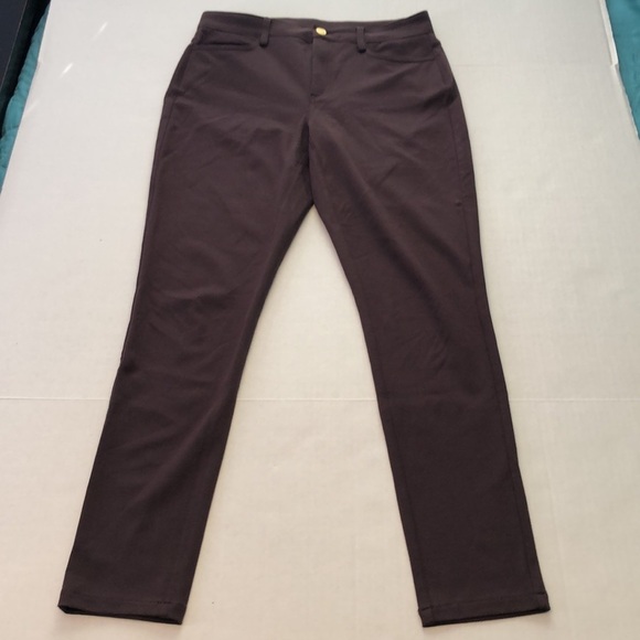 MICHAEL KORS BROWN SKINNY LEG PANTS    SIZE 6 - Picture 8 of 12